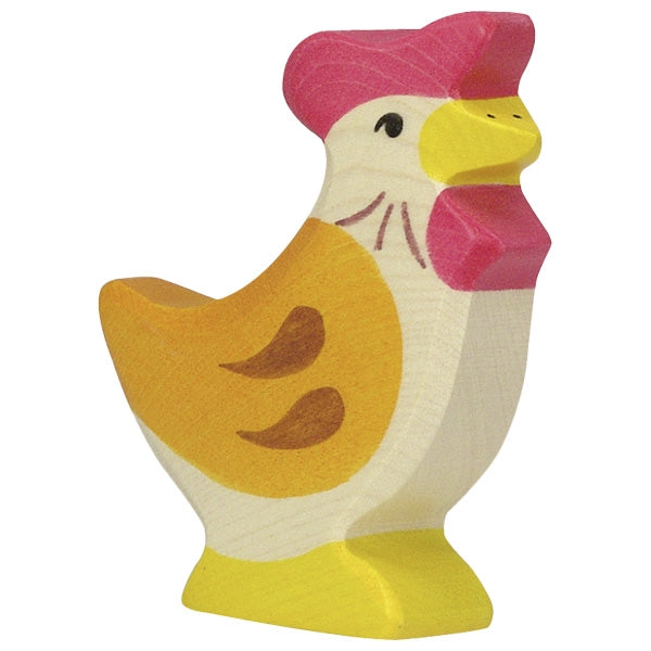 Huhn stehend, HOLZTIGER