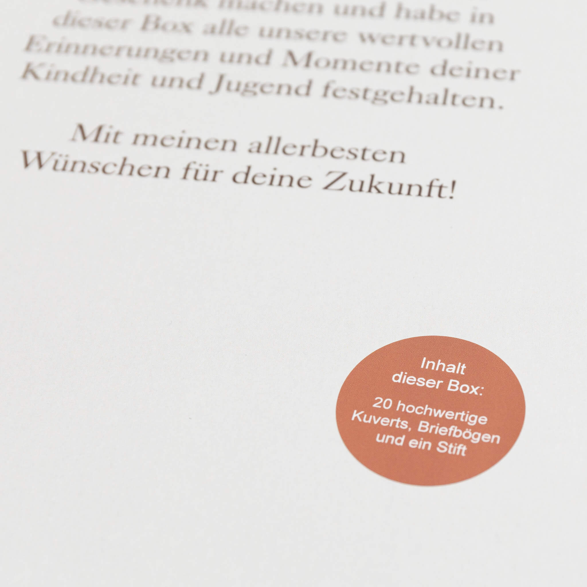 DE BAMBINI Briefe an mein Kind