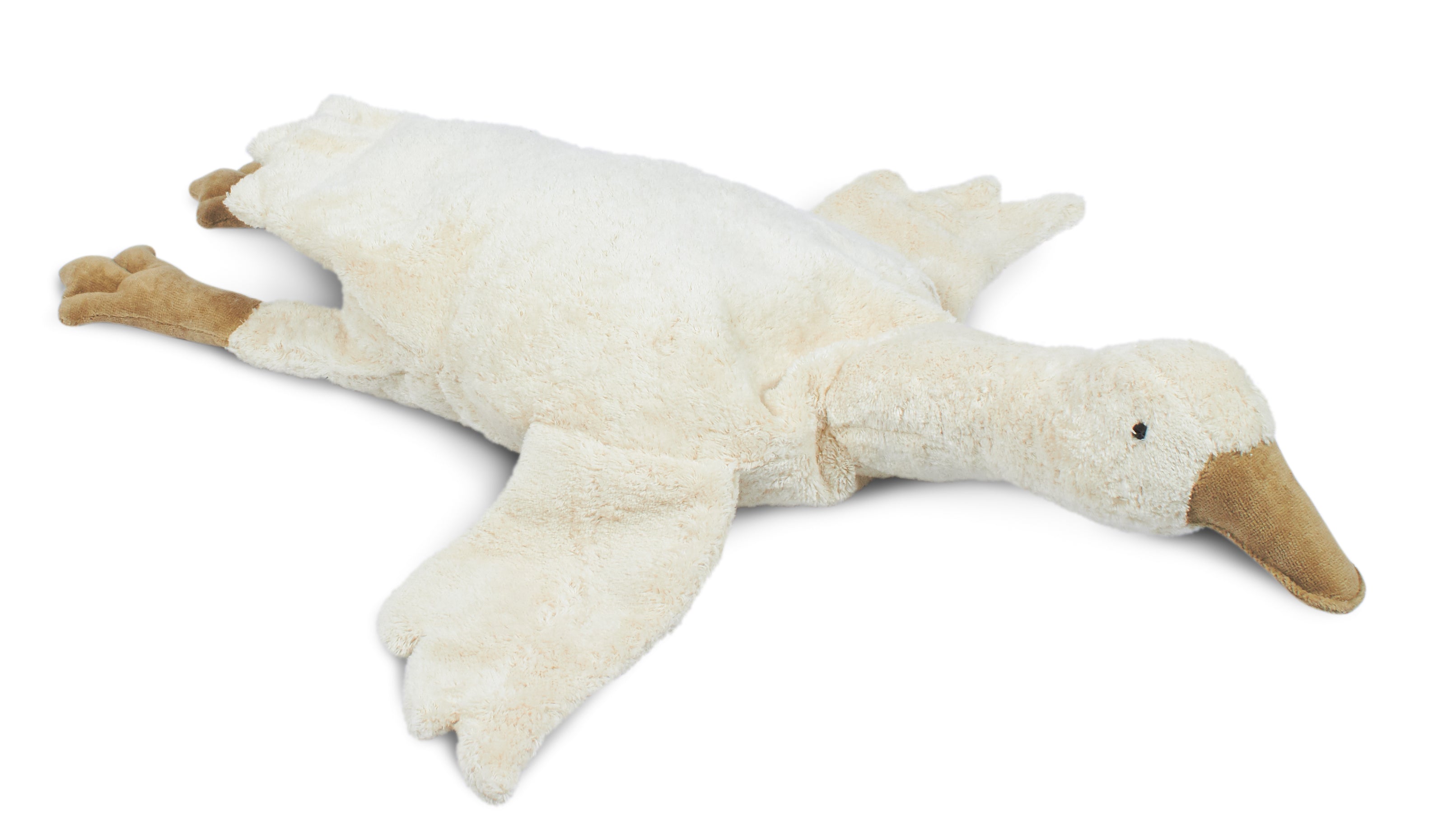 Großes Kuscheltier Gans weiß
